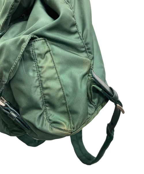 PRADA（プラダ）PRADA (プラダ) ナイロンリュック グリーンの古着・服飾アイテム