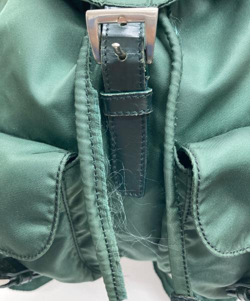 PRADA（プラダ）PRADA (プラダ) ナイロンリュック グリーンの古着・服飾アイテム