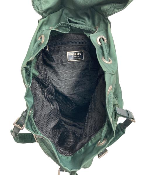 PRADA（プラダ）PRADA (プラダ) ナイロンリュック グリーンの古着・服飾アイテム
