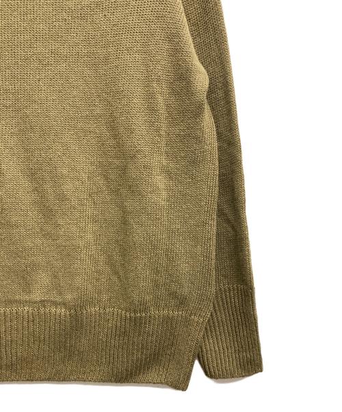 MARGARET HOWELL（マーガレットハウエル）MARGARET HOWELL (マーガレットハウエル) リネンコットンニット カーキ サイズ:2の古着・服飾アイテム
