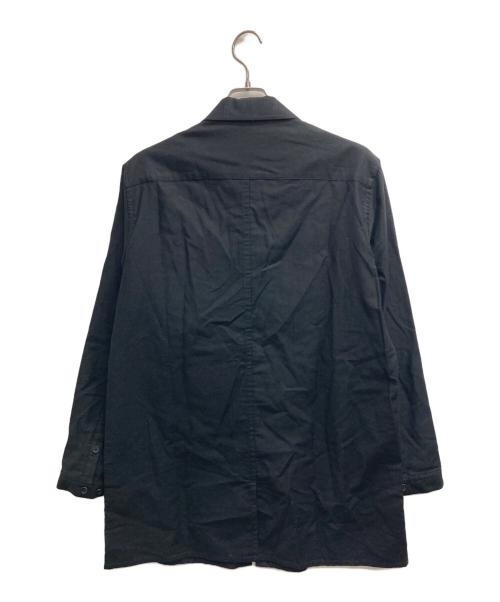 Yohji Yamamoto pour homme（ヨウジヤマモト プールオム）Yohji Yamamoto pour homme (ヨウジヤマモト プールオム) Zipper Opening Blouse ブラック サイズ:2の古着・服飾アイテム
