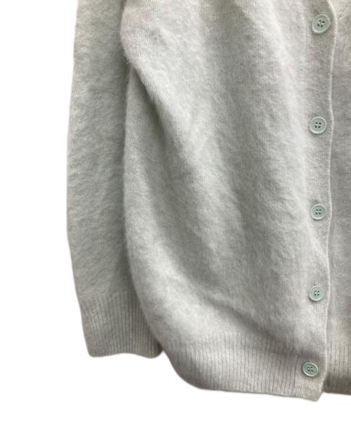 SHENERY（シーナリー）SHENERY (シーナリー) ファーカシミヤ3WAYニットカーディガン グリーン サイズ:Fの古着・服飾アイテム