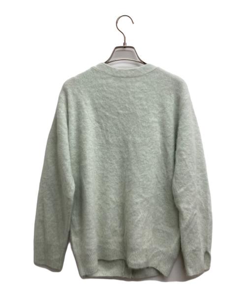 SHENERY（シーナリー）SHENERY (シーナリー) ファーカシミヤ3WAYニットカーディガン グリーン サイズ:Fの古着・服飾アイテム