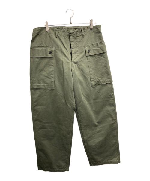 TCB jeans（ティーシービー ジーンズ）TCB jeans (ティーシービー ジーンズ) Crawling Pants オリーブ サイズ:3Lの古着・服飾アイテム