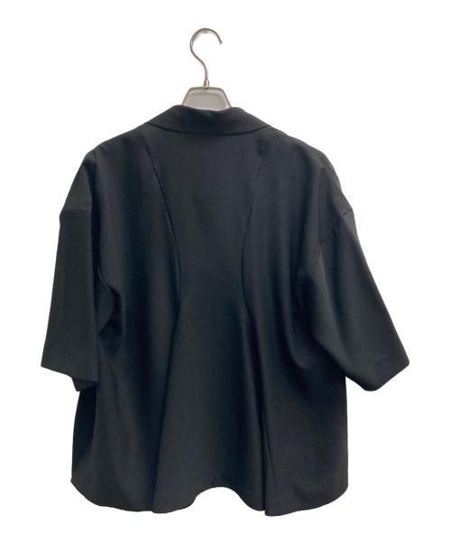 ENFOLD（エンフォルド）ENFOLD (エンフォルド) BOX JACKET ブラック サイズ:SIZE　36の古着・服飾アイテム