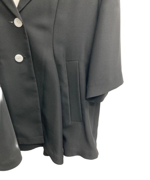 ENFOLD（エンフォルド）ENFOLD (エンフォルド) BOX JACKET ブラック サイズ:SIZE　36の古着・服飾アイテム