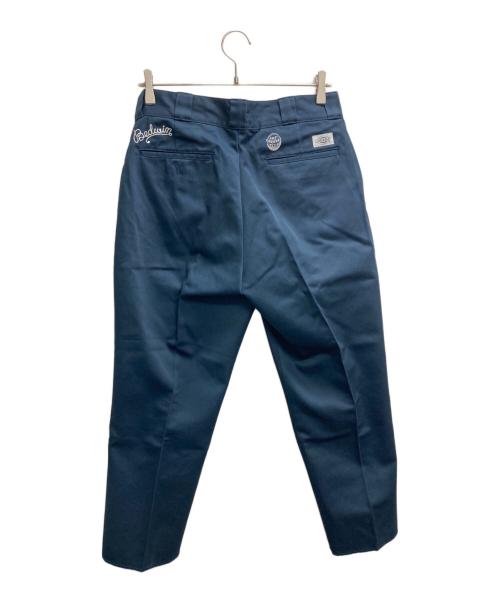 Dickies（ディッキーズ）Dickies (ディッキーズ) BEDWIN &THE HEARTBREAKERS (ベドウィンアンドザ ハートブレイカーズ) ANTI COUNTRY CLUB (アンチカントリークラブ) ワークパンツ ネイビー サイズ:2の古着・服飾アイテム