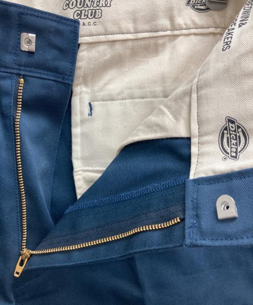 Dickies（ディッキーズ）Dickies (ディッキーズ) BEDWIN &THE HEARTBREAKERS (ベドウィンアンドザ ハートブレイカーズ) ANTI COUNTRY CLUB (アンチカントリークラブ) ワークパンツ ネイビー サイズ:2の古着・服飾アイテム