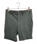 BRIEFINGブリーフィング）の古着「CL MS HIGH STRETCH DRESS SHORT PANTS」｜グリーン