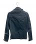 666 (666) コットンライダースジャケット ブラック サイズ:M：13000円