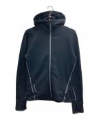 HOUDINIフーディニ）の古着「フリースジップパーカー」｜ブラック