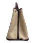HERMES (エルメス) ガーデンパーティPM アイボリー×ブラウン：86000円