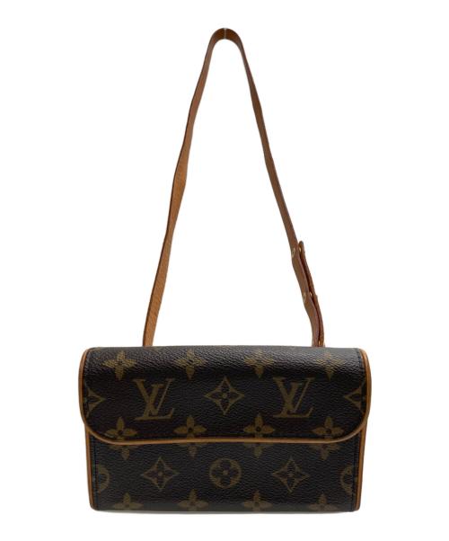LOUIS VUITTON（ルイ ヴィトン）LOUIS VUITTON (ルイ ヴィトン) ポシェットフロランティーヌ / ウエストポーチ ブラウンの古着・服飾アイテム