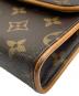 中古・古着 LOUIS VUITTON (ルイ ヴィトン) ポシェットフロランティーヌ / ウエストポーチ ブラウン：33000円