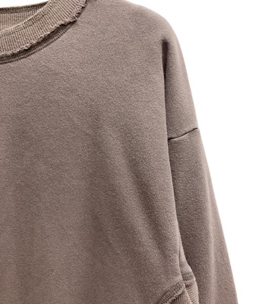 FACCIES（ファッチーズ）FACCIES (ファッチーズ) カットオフスウェット ブラウン サイズ:１の古着・服飾アイテム