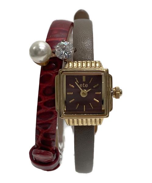 ete（エテ）ete (エテ) 腕時計の古着・服飾アイテム