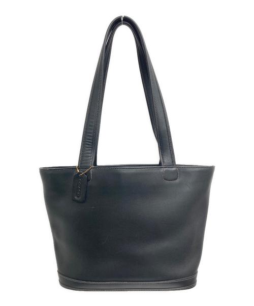 COACH（コーチ）COACH (コーチ) レザーバッグ ブラックの古着・服飾アイテム