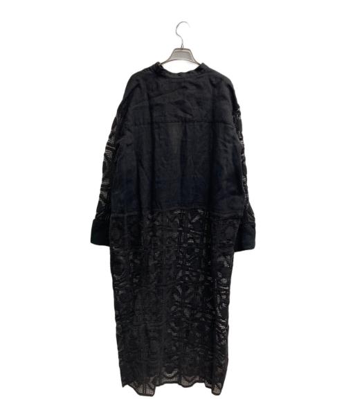 R'IAM PLAGE（リアム プラージュ）R'IAM PLAGE (リアム プラージュ) レースロングワンピース ブラック サイズ:36の古着・服飾アイテム