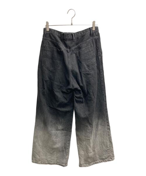 HARE（ハレ）HARE (ハレ) グラデーションデニムパンツ ブラック サイズ:Sの古着・服飾アイテム
