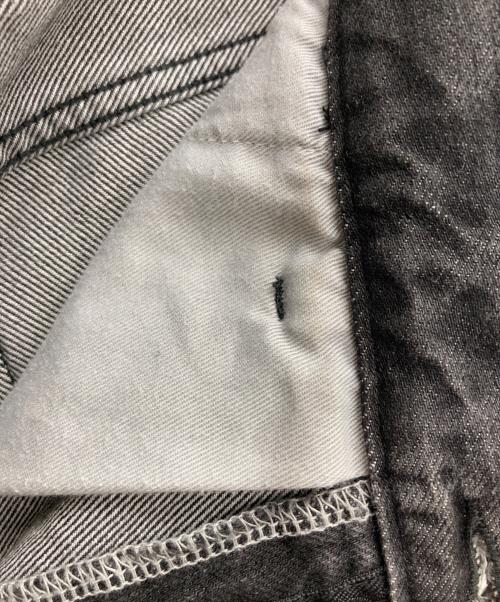 HARE（ハレ）HARE (ハレ) グラデーションデニムパンツ ブラック サイズ:Sの古着・服飾アイテム