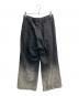 HARE (ハレ) グラデーションデニムパンツ ブラック サイズ:S：6000円