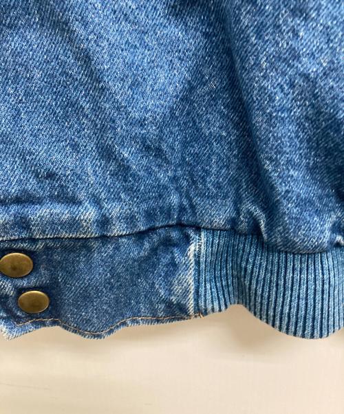 three rivers（スリーリバーズ）three rivers (スリーリバーズ) デニムスタジャン インディゴ サイズ:2XLの古着・服飾アイテム