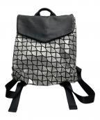 chi.wataチワタ）の古着「バックパック」｜シルバー×ブラック