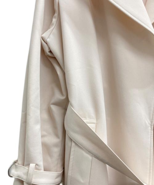 anuans（アニュアンス）anuans (アニュアンス) ビッグラペルトレンチコート アイボリー サイズ:Ｆの古着・服飾アイテム