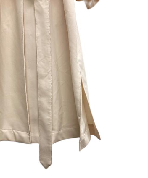 anuans（アニュアンス）anuans (アニュアンス) ビッグラペルトレンチコート アイボリー サイズ:Ｆの古着・服飾アイテム