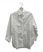 DEUXIEME CLASSEドゥーズィエム クラス）の古着「nova ワイドシャツ」｜ホワイト