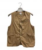 POST O'ALLSポストオーバーオールズ）の古着「ROYAL TRAVELER VEST」｜ベージュ