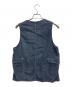POST O'ALLS (ポストオーバーオールズ) ROYAL TRAVELER VEST インディゴ サイズ:S：10000円