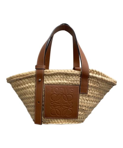 LOEWE（ロエベ）LOEWE (ロエベ) バスケットバッグ スモール ブラウンの古着・服飾アイテム