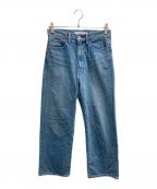 FRAMeWORKフレームワーク）の古着「デニムストレートパンツ」｜インディゴ