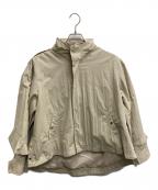 CAPRICIEUX LE'MAGEカプリシューレマージュ）の古着「フーデッドジャケット」｜ベージュ