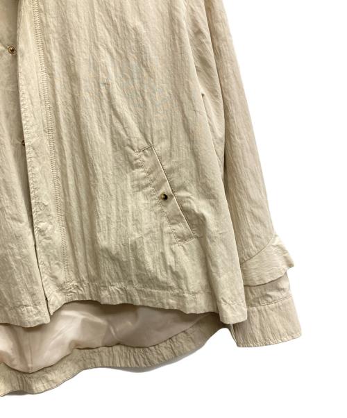 CAPRICIEUX LE'MAGE（カプリシューレマージュ）CAPRICIEUX LE'MAGE (カプリシューレマージュ) フーデッドジャケット ベージュ サイズ:Fの古着・服飾アイテム