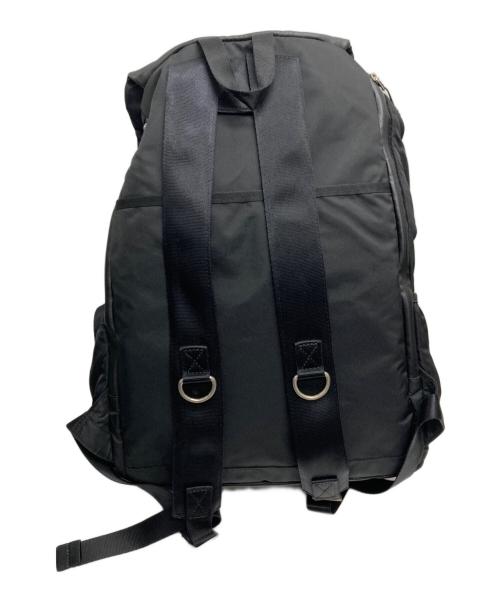 ear PAPILLONNER（イアパピヨネ）ear PAPILLONNER (イアパピヨネ) BURLAP OUTFITTER (バーラップアウトフィッター) メタルパーツリュック ブラックの古着・服飾アイテム