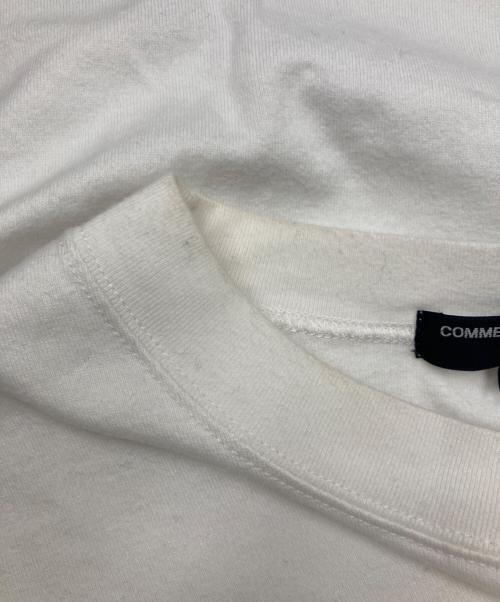 COMME des GARCONS HOMME（コムデギャルソン オム）COMME des GARCONS HOMME (コムデギャルソン オム) フェイクレイヤード天竺ポケットTシャツ ホワイト サイズ:Sの古着・服飾アイテム