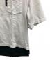 中古・古着 COMME des GARCONS HOMME (コムデギャルソン オム) フェイクレイヤード天竺ポケットTシャツ ホワイト サイズ:S：5000円