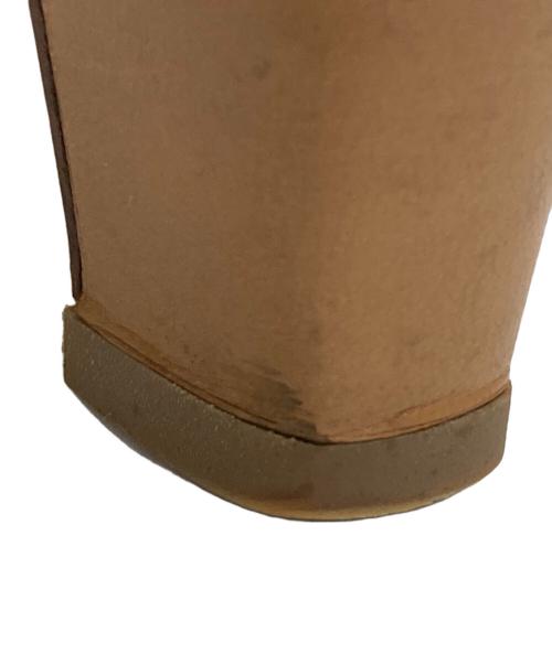 CHANEL（シャネル）CHANEL (シャネル) ココマークヒールパンプス ブラウン サイズ:38の古着・服飾アイテム