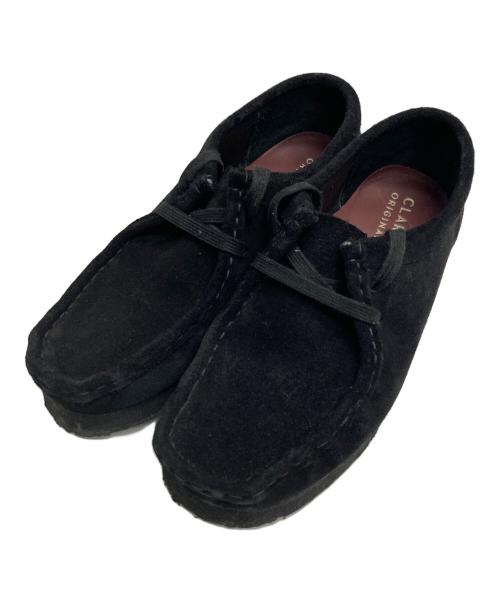 CLARKS（クラークス）CLARKS (クラークス) Wallabee ブラック サイズ:23.5cmの古着・服飾アイテム