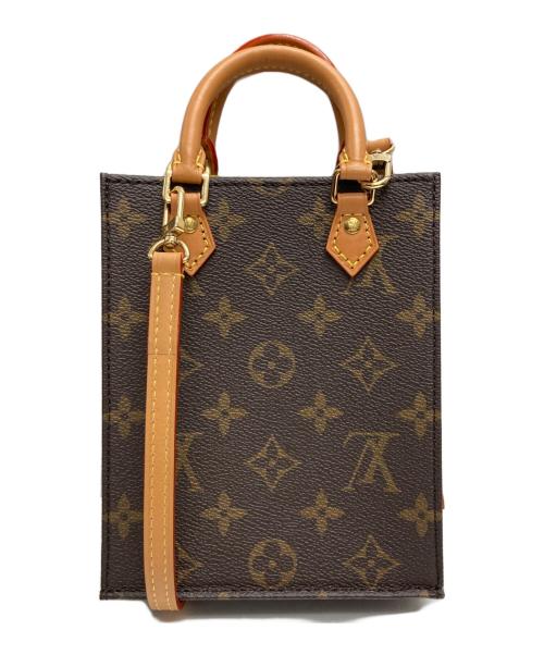 LOUIS VUITTON（ルイ ヴィトン）LOUIS VUITTON (ルイ ヴィトン) プティット・サックプラ ブラウンの古着・服飾アイテム