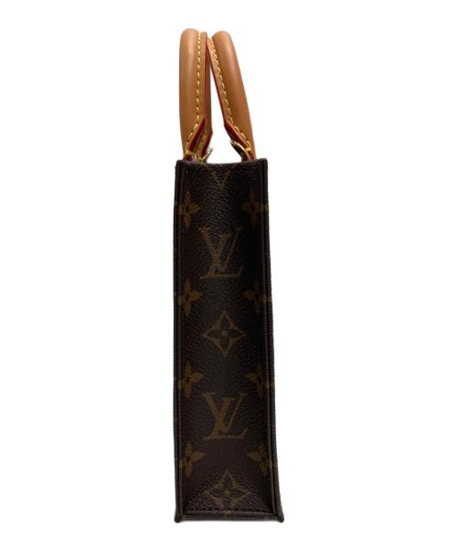 LOUIS VUITTON（ルイ ヴィトン）LOUIS VUITTON (ルイ ヴィトン) プティット・サックプラ ブラウンの古着・服飾アイテム