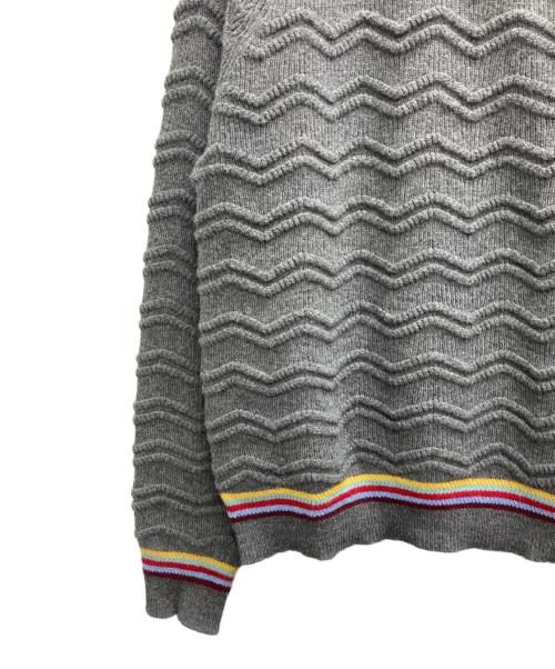 missoni（ミッソーニ）MISSONI (ミッソーニ) 3Dニット グレー サイズ:48の古着・服飾アイテム