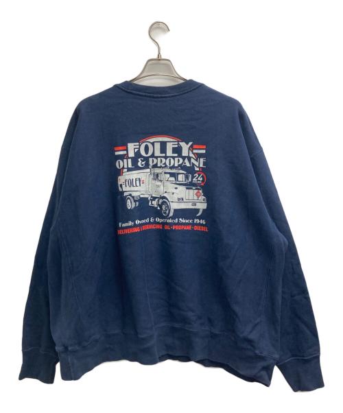 Champion（チャンピオン）Champion (チャンピオン) プリントリバースウィーブスウェット ネイビー サイズ:3XLの古着・服飾アイテム