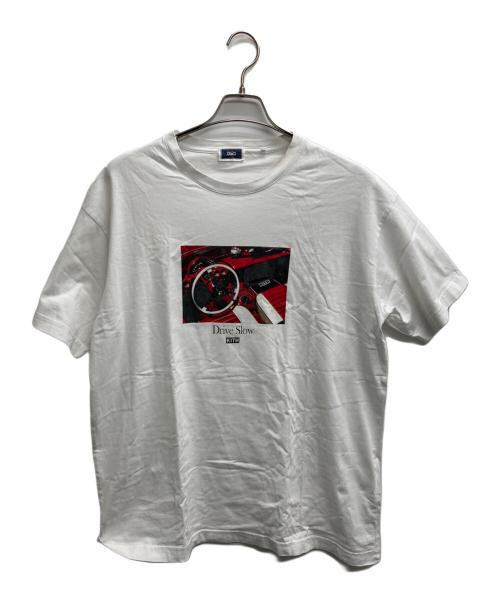 KITH（キス）KITH (キス) Drive Slow Tee ホワイト サイズ:Lの古着・服飾アイテム