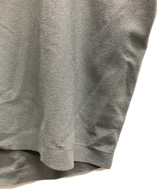 23区（ニジュウサンク）23区 (ニジュウサンク) レーヨンポリエステルストレッチ ドルマン ニット グレー サイズ:38の古着・服飾アイテム