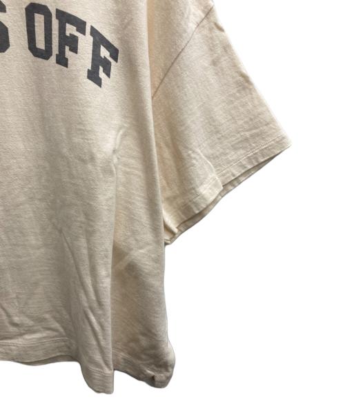 Americana（アメリカーナ）Americana (アメリカーナ) ロゴTシャツ アイボリー サイズ:表記無しの古着・服飾アイテム