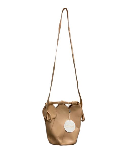 Chloe（クロエ）Chloe (クロエ) TULIPバケットショルダーバッグ サンドベージュの古着・服飾アイテム