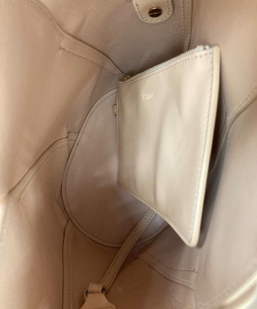 Chloe（クロエ）Chloe (クロエ) TULIPバケットショルダーバッグ サンドベージュの古着・服飾アイテム